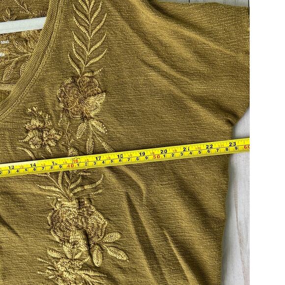 NWT Anthropology by Caite Jonna Top - Size Small Brown Color - Picture 8 of 10